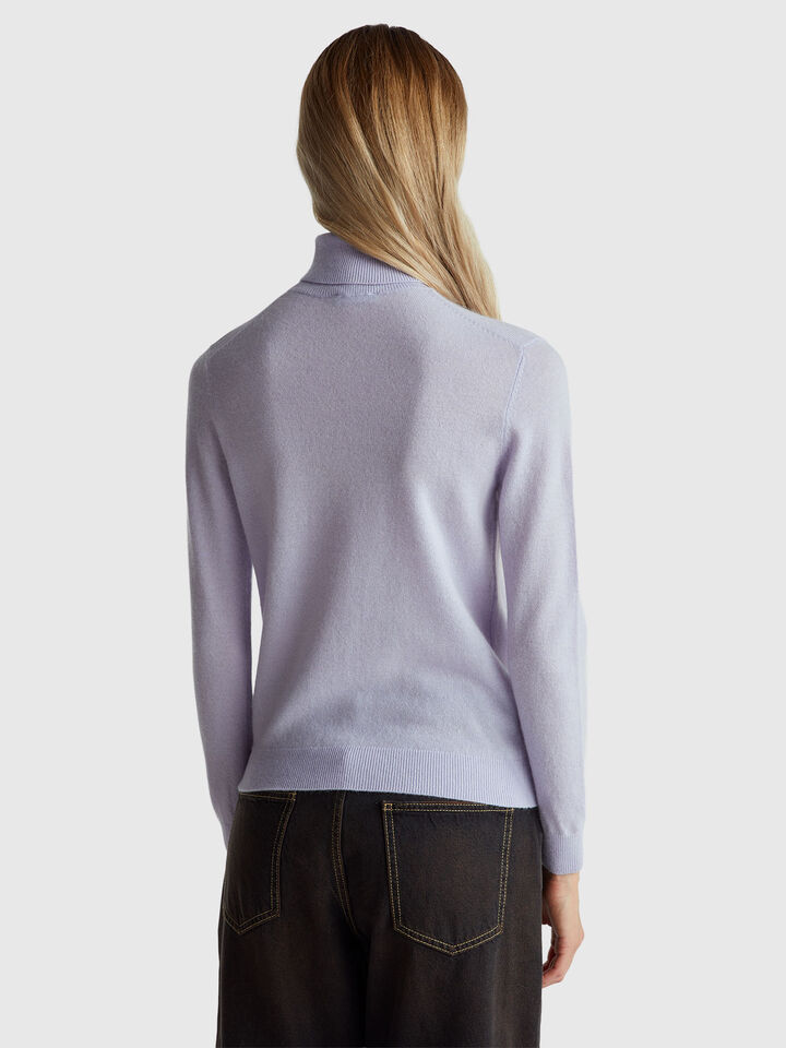 TURTLE NECK SWEATER Women image number 2